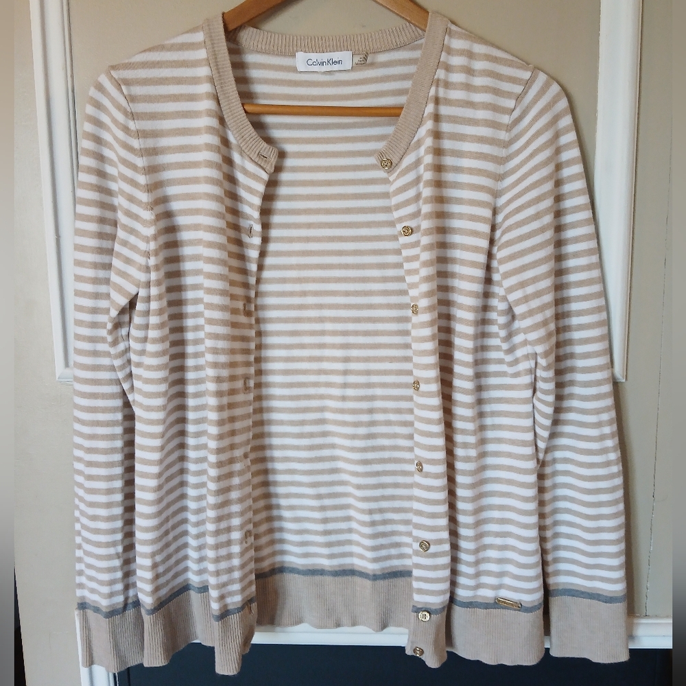 Calvin Klein Button Down Cardigan  Women's Size Small